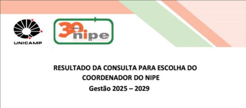 Resultado Consulta Coordenador do NIPE gestão 2025 - 2029